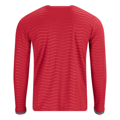 Portugal Domicile Maillot Manches Longues 2026 Rouge
