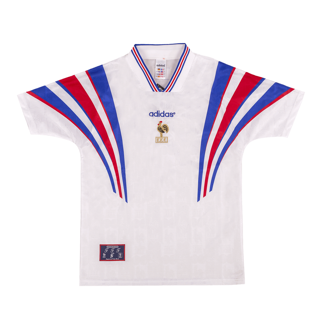 Retro France Extérieur Maillot 1996 Blanc