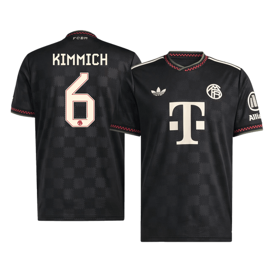 KIMMICH #6 Bayern Munich Third Maillot 2025/26 Noir