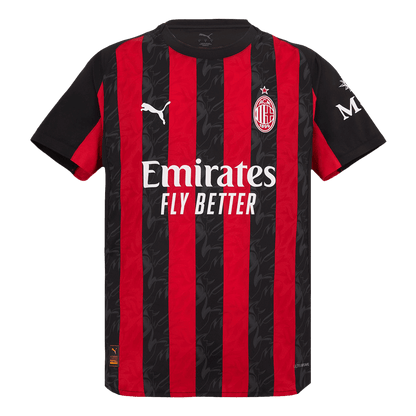 AC Milan Domicile Maillot 2025/26 Rouge&Noir Joueur