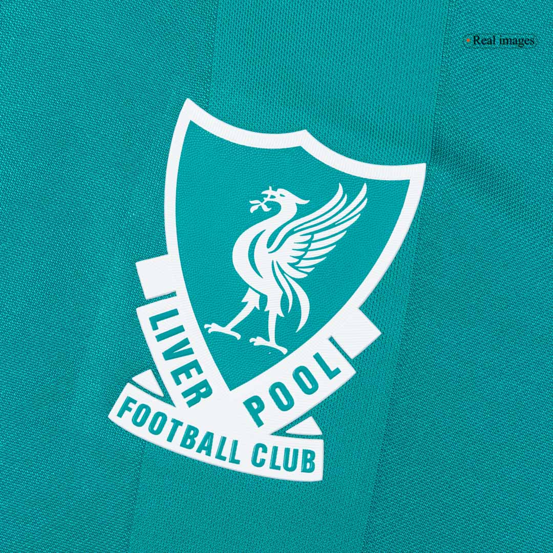 Liverpool Third Maillot 2025/26 Vert Joueur