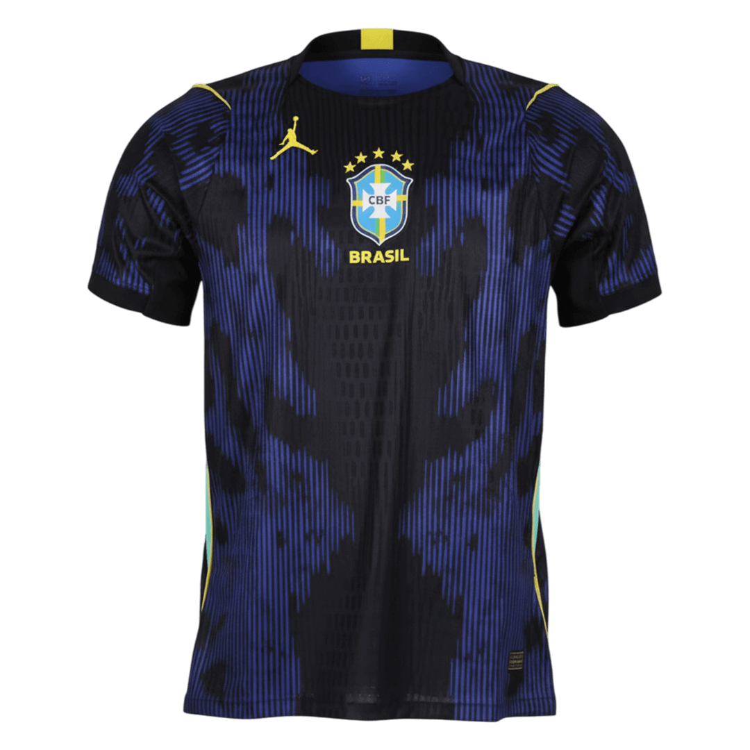 Brésil Extérieur Maillot 2026 Bleu marine Joueur