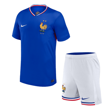 France Domicile Maillot Kit 2024 Bleu