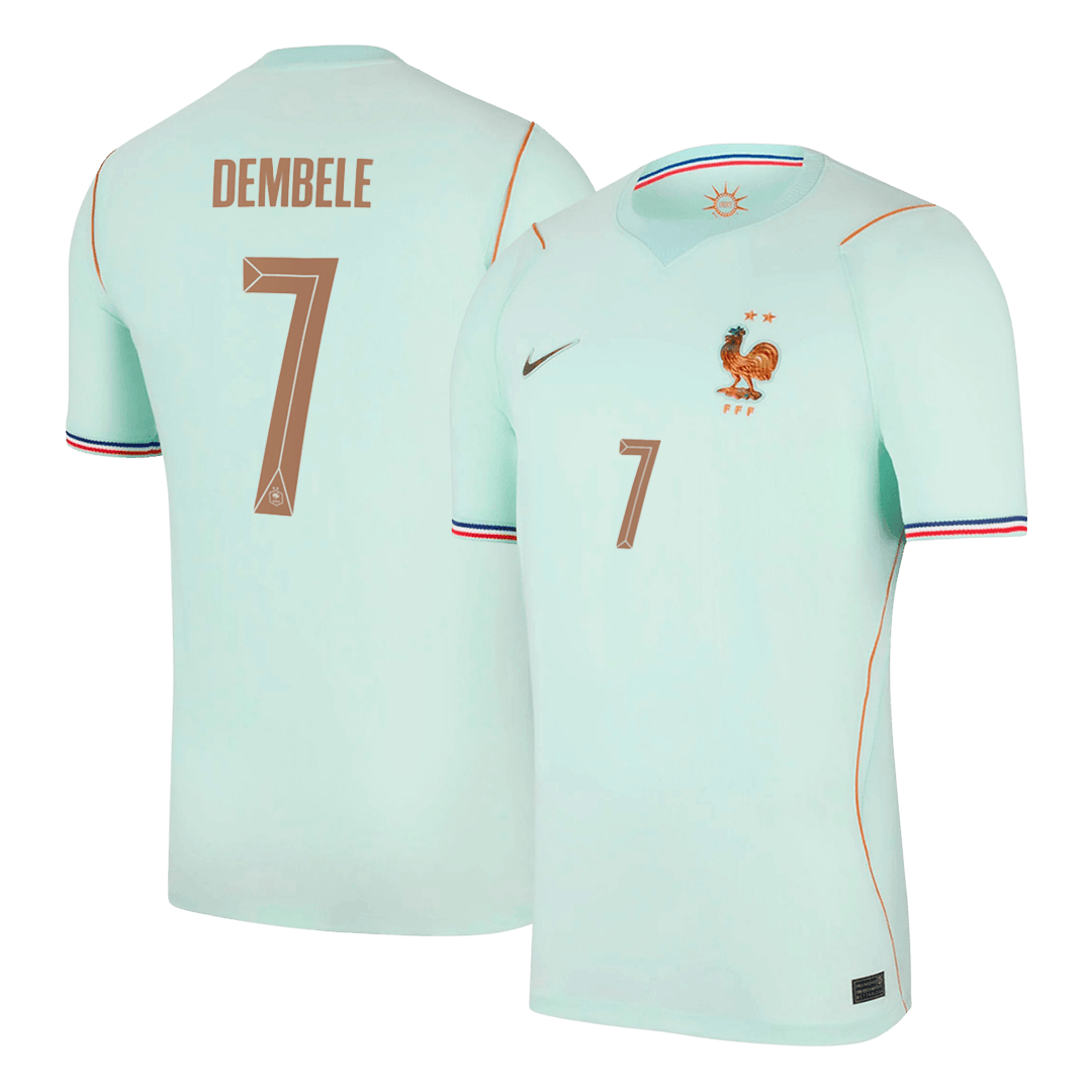 DEMBELE #7 France Extérieur Maillot 2026 Bleu
