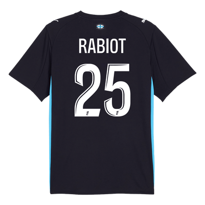 RABIOT #25 Olympique de Marseille Extérieur Maillot 2025/26 Bleu marine