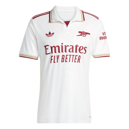 Arsenal Third Maillot 2025/26 Blanc