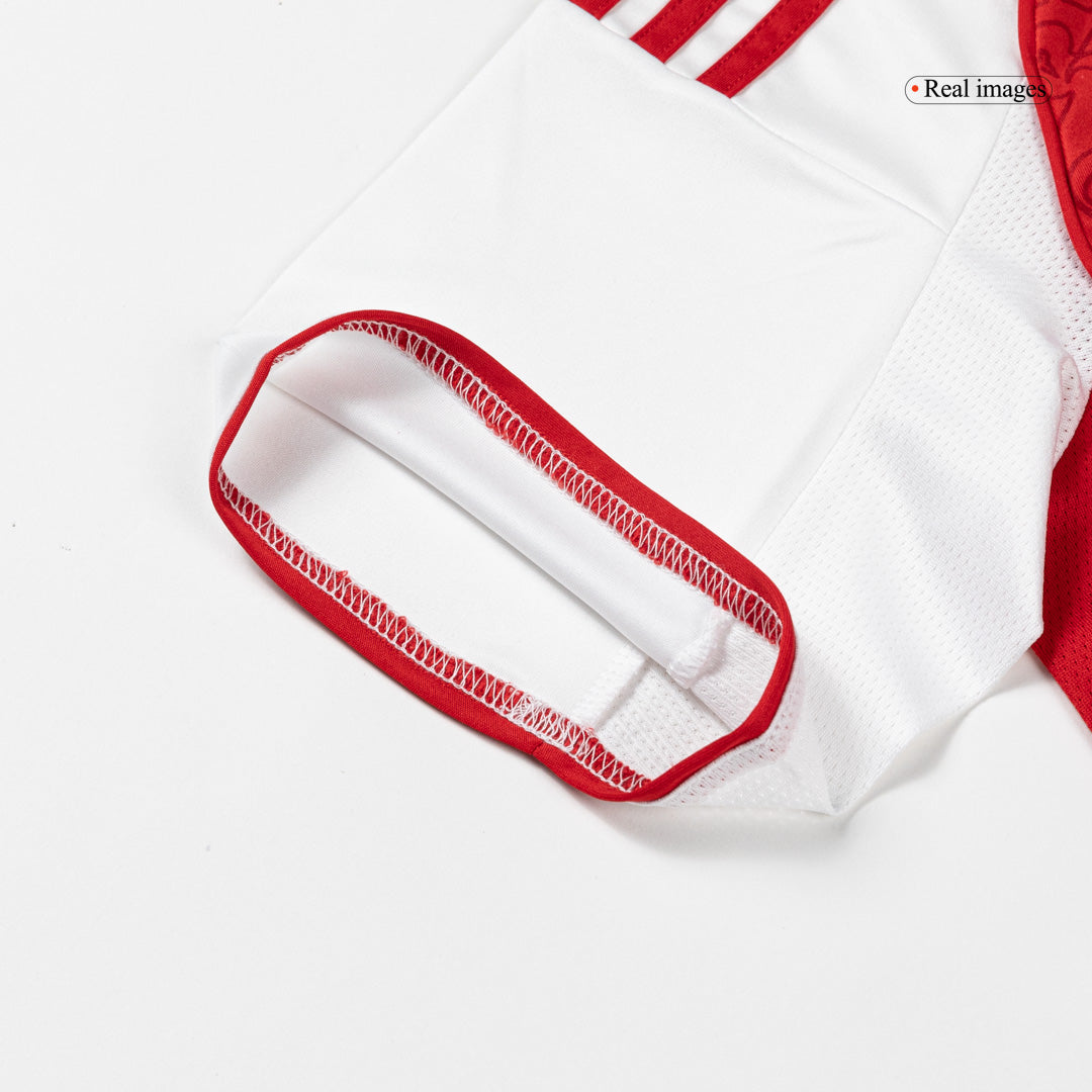 Men Arsenal Domicile Maillot Kit 2025/26 Rouge - Super