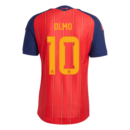 OLMO #10 Espagne Domicile Maillot 2026 Rouge Joueur