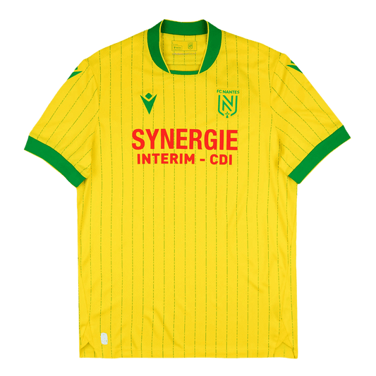 FC Nantes Domicile Maillot 2025/26 Jaune Grande Taille