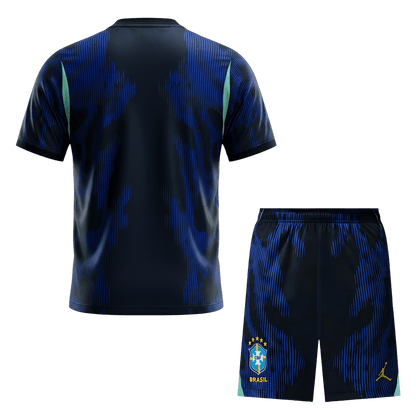 Brésil Extérieur Maillot Kit 2026 Bleu