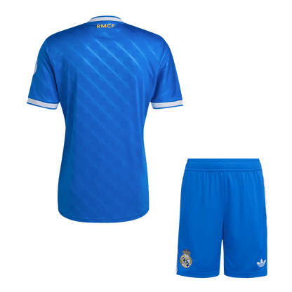 Real Madrid Third Maillot Kit 2025/26 Bleu
