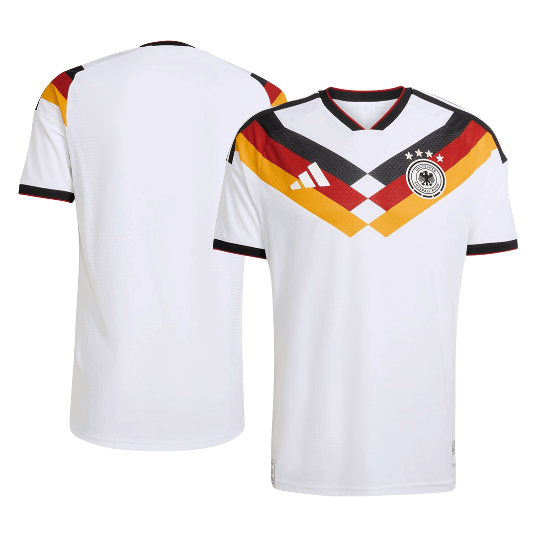 Allemagne Domicile Maillot 2026 Blanc Joueur