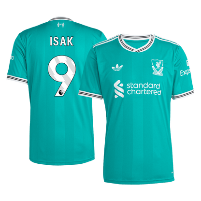 ISAK #9 Liverpool Third Maillot 2025/26 Vert