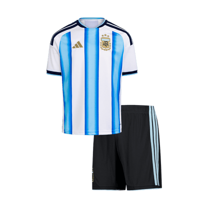 Argentine Domicile Maillot Kit 2026 Enfant Blue&White