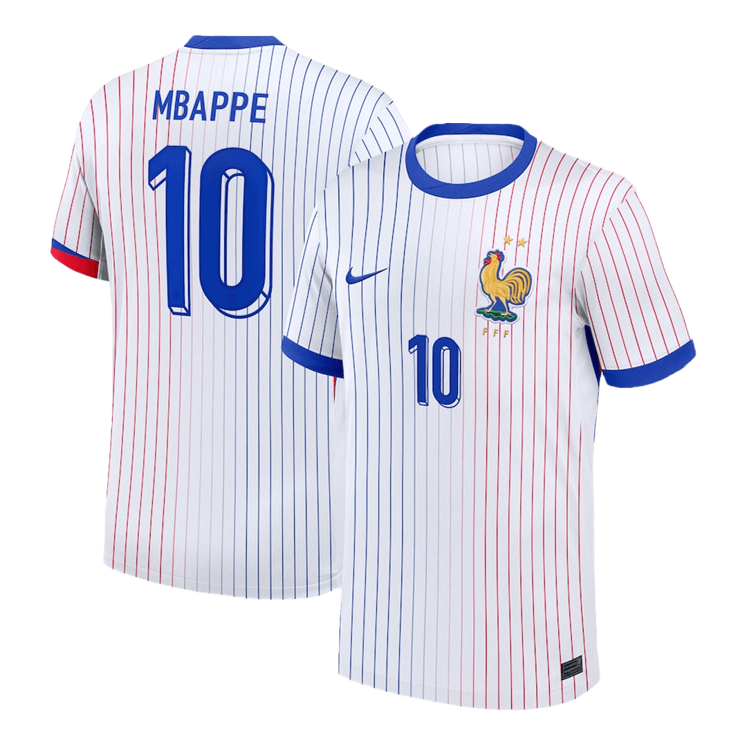 MBAPPE #10 France Extérieur Maillot 2024 Blanc