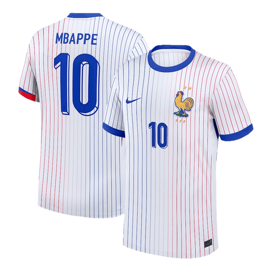 MBAPPE #10 France Extérieur Maillot 2024 Blanc