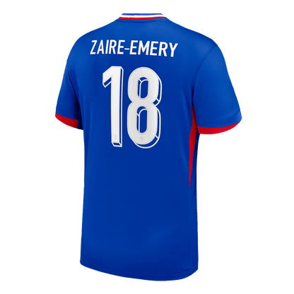 ZAIRE-EMERY #18 France Domicile Maillot 2024 Bleu