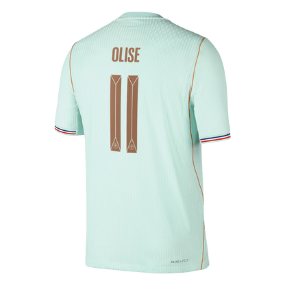 OLISE #11 France Extérieur Maillot 2026 Vert Joueur