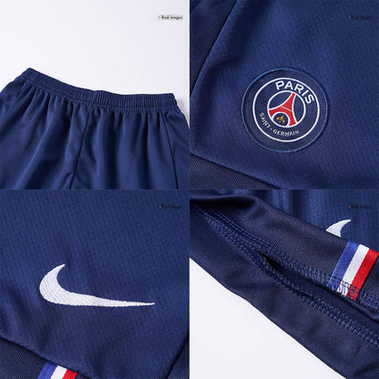 Les Parisiens Domicile Maillot Kit 2025/26 Enfant Bleu marine