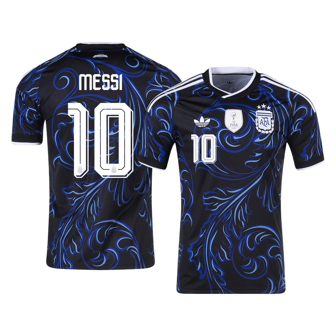 MESSI #10 Argentine Extérieur Maillot 2026 Noir