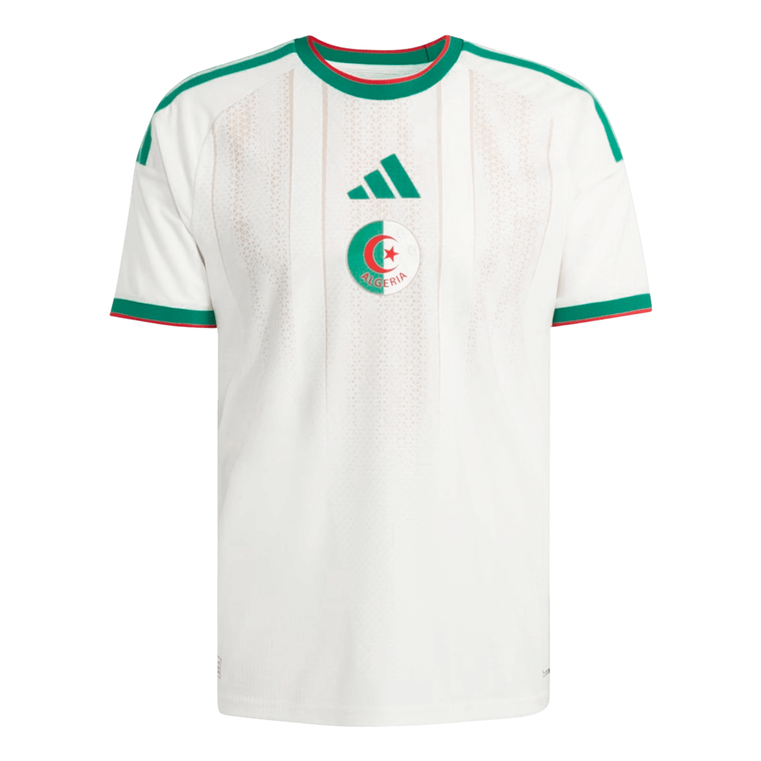 Algérie Domicile Maillot 2026 Blanc Joueur