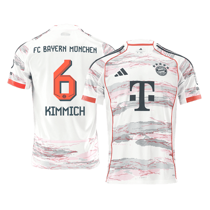 KIMMICH #6 Bayern Munich Extérieur Maillot 2025/26 Blanc
