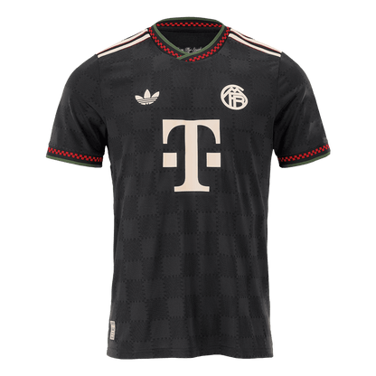 Bayern Munich Third Maillot 2025/26 Noir Joueur