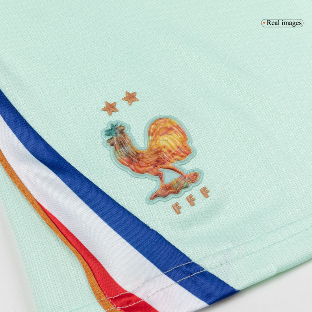 France Extérieur Maillot Kit 2026 Enfant Mint Green