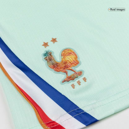 France Extérieur Maillot Kit 2026 Enfant Mint Green