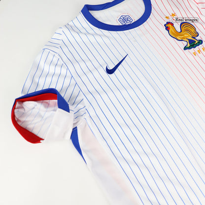 MBAPPE #10 France Extérieur Maillot 2024 Blanc Joueur