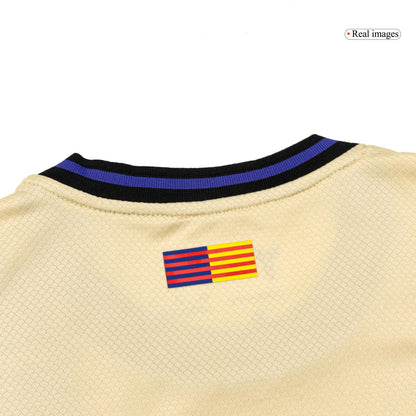 Barcelone Extérieur Maillot Kit 2025/26 Enfant Jaune