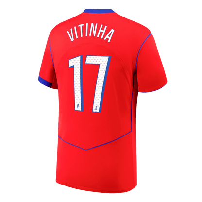 VITINHA #17 Les Parisiens Third Maillot 2025/26 Rouge
