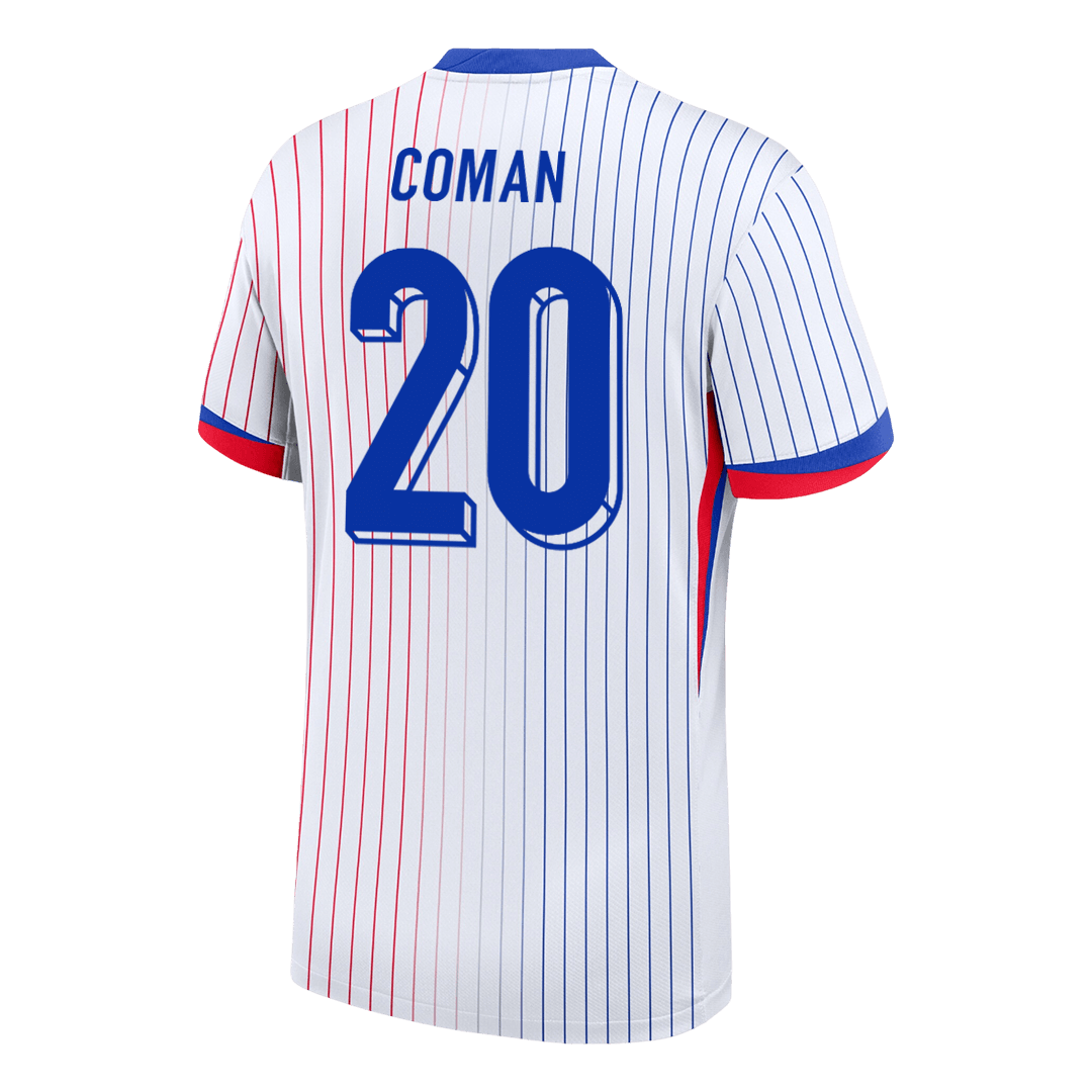 COMAN #20 France Extérieur Maillot 2024 Blanc