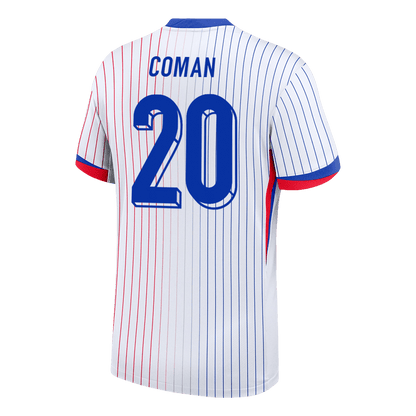COMAN #20 France Extérieur Maillot 2024 Blanc
