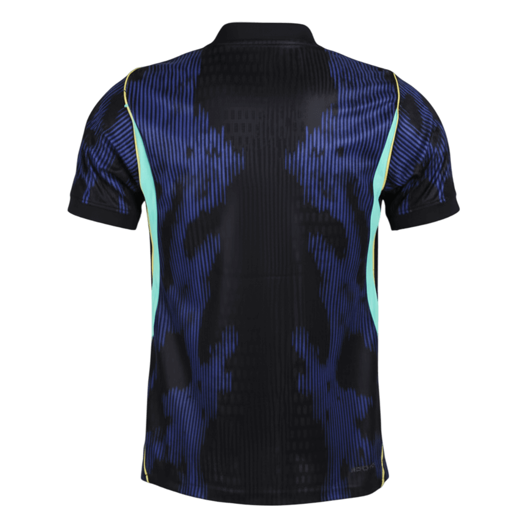 Brésil Extérieur Maillot 2026 Bleu marine Joueur