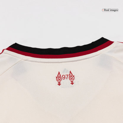 Liverpool Extérieur Maillot 2025/26 Blanc
