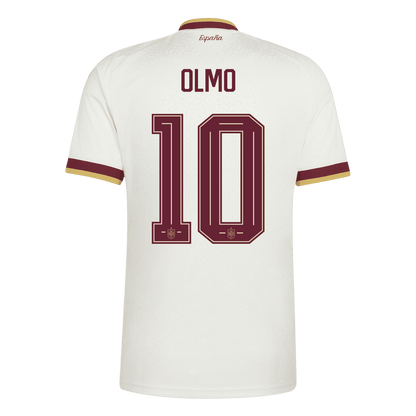 OLMO #10 Espagne Extérieur Maillot 2026 Blanc
