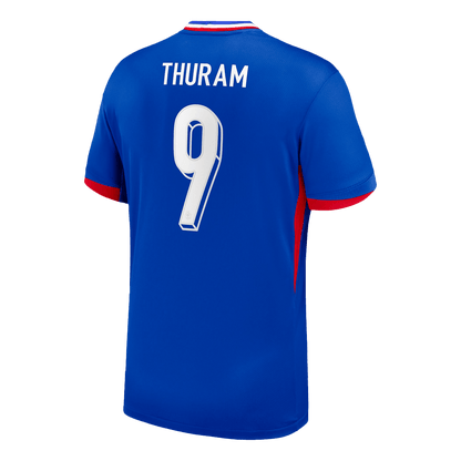 THURAM #9 France Domicile Maillot 2024 Bleu