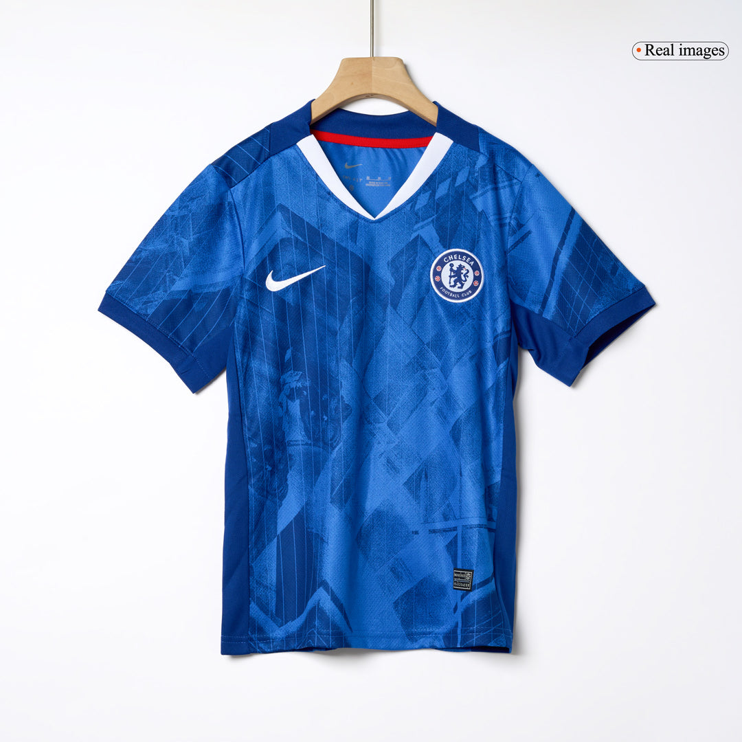 Chelsea Domicile Maillot Kit 2025/26 Enfant Bleu