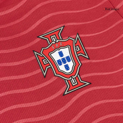 Portugal Domicile Maillot Manches Longues 2026 Rouge