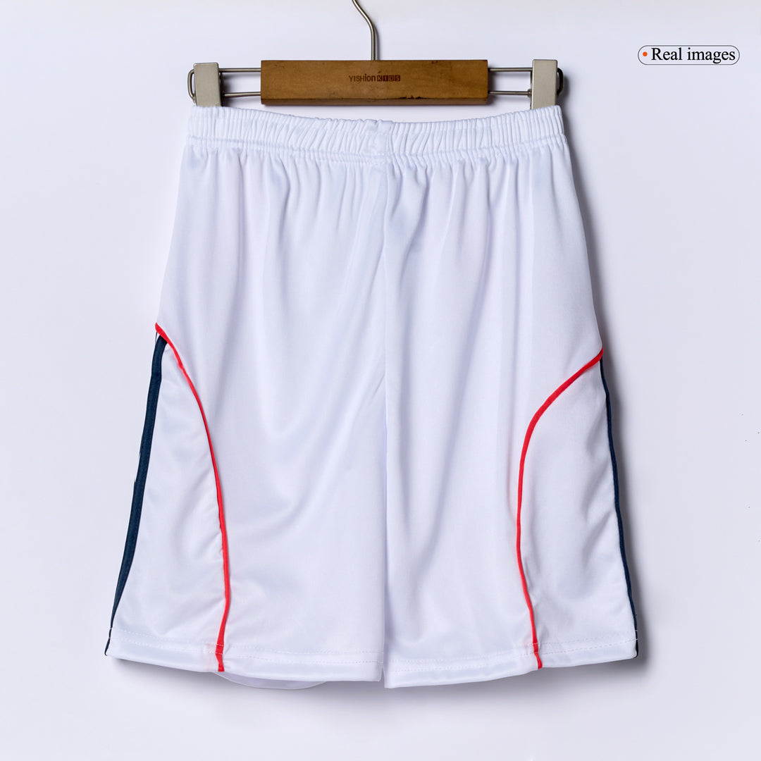 Bayern Munich Extérieur Maillot Kit 2025/26 Enfant Blanc