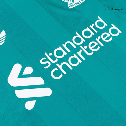 Liverpool Third Maillot 2025/26 Vert Joueur