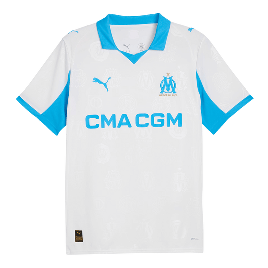 Olympique de Marseille Domicile Maillot 2025/26 Blanc