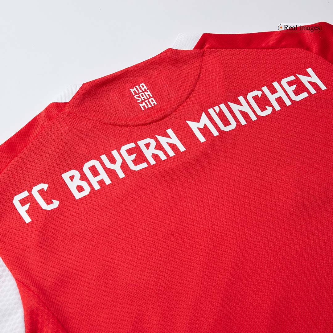 LUIS DÍAZ #14 Bayern Munich Domicile Maillot 2025/26 Rouge Joueur