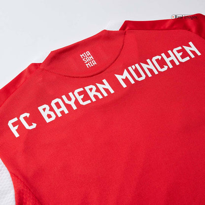 LUIS DÍAZ #14 Bayern Munich Domicile Maillot 2025/26 Rouge Joueur