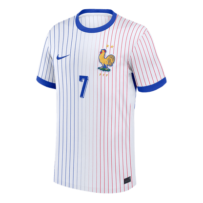 GRIEZMANN #7 France Extérieur Maillot 2024 Blanc