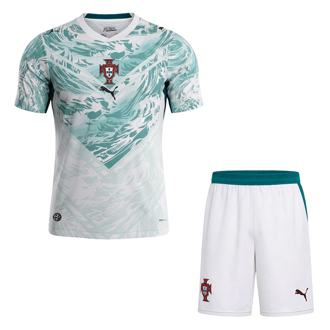 Portugal Extérieur Maillot Kit 2026 White&Green