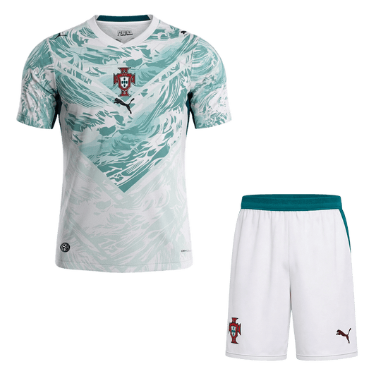 Portugal Extérieur Maillot Kit 2026 White&Green