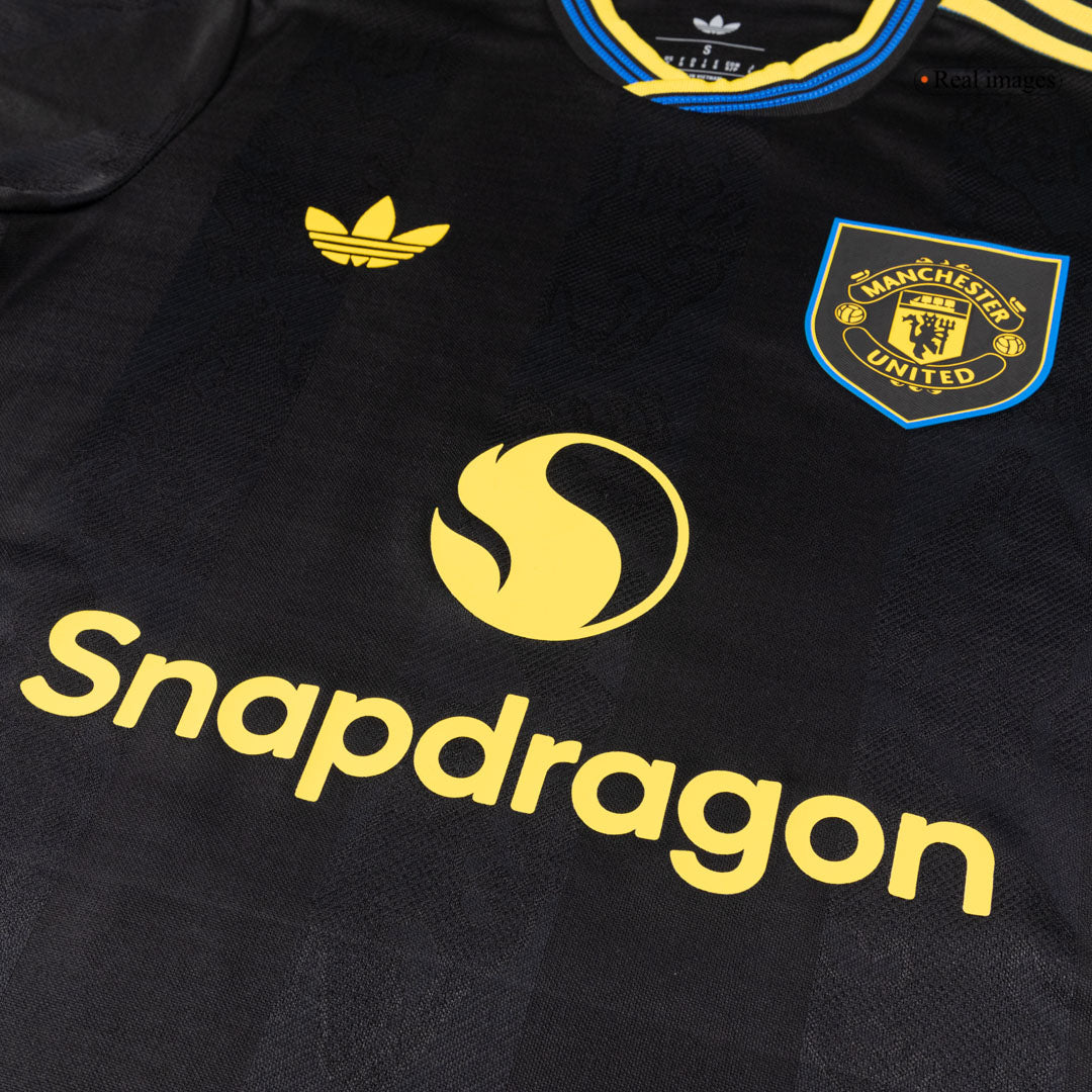 Manchester United Third Maillot 2025/26 Noir