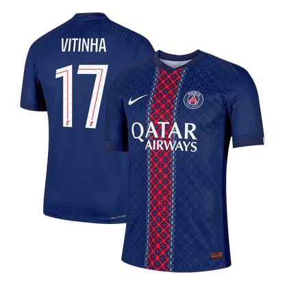 VITINHA #17 Les Parisiens Domicile Maillot 2025/26 Bleu marine Joueur